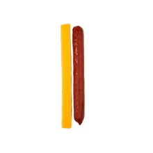 Load image into Gallery viewer, Cheddar Cheese and Smoked Sausage Sticks - 3 Count