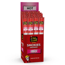 Load image into Gallery viewer, Long John Hot smokies display case.