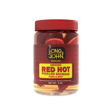Load image into Gallery viewer, Red hot pickled sausage 8 oz.
