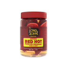 Load image into Gallery viewer, Red hot pickled sausage 8 oz.