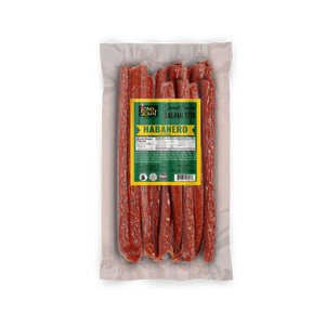 Habanero Dried Salami Sticks- 1lb