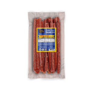 Hot & Spicy Hunter Style Dried Salami Sticks- 1lb