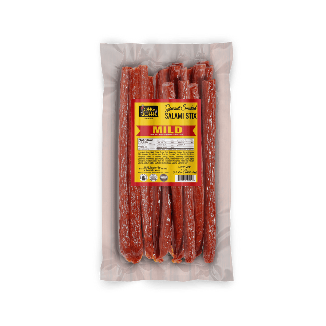 Mild Dried Salami Sticks- 1lb