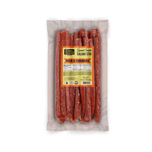 Mild & Cheddar Dried Salami Sticks- 1lb