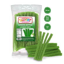 Load image into Gallery viewer, Sweet Straws Licorice Twists 16 oz. - Green Apple
