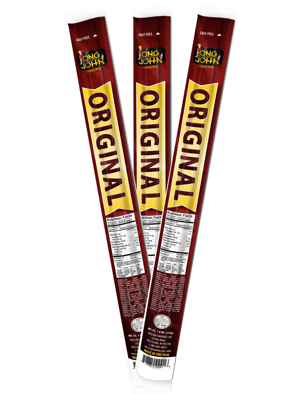 Original Long Boys - 3 count 1.6 oz Sticks