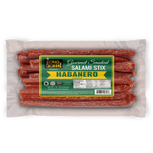 Load image into Gallery viewer, Long John Habanero Salami Stix front of package.
