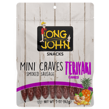 Load image into Gallery viewer, Long John Mini Craves Teriyaki front of package.
